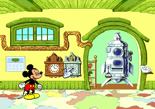 Mickey's Blast into the Past screenshot 2 for Sega Pico